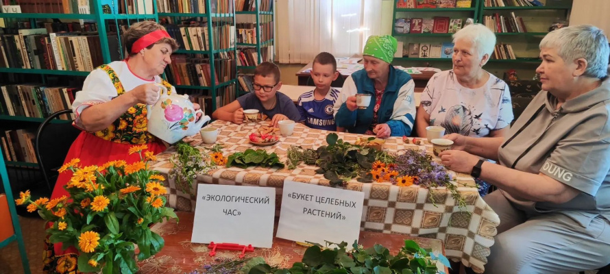Букет целебных растений